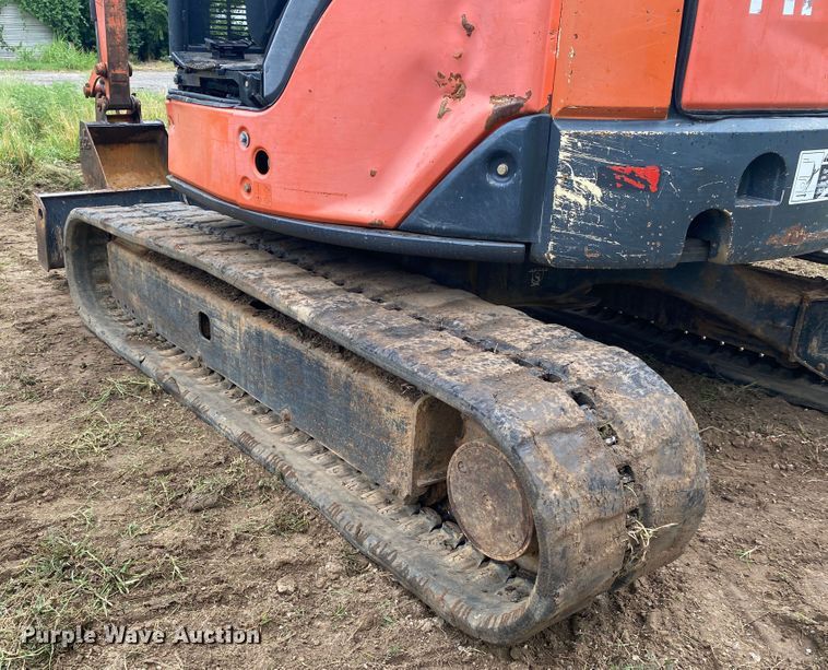 image for item DK6362 2011 Hitachi ZX50U-3  mini excavator