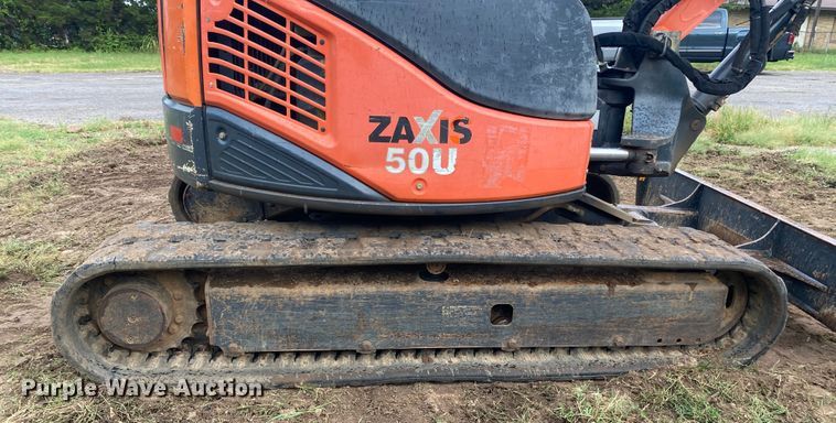 image for item DK6362 2011 Hitachi ZX50U-3  mini excavator