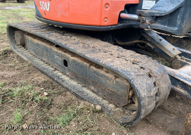 image for item DK6362 2011 Hitachi ZX50U-3  mini excavator