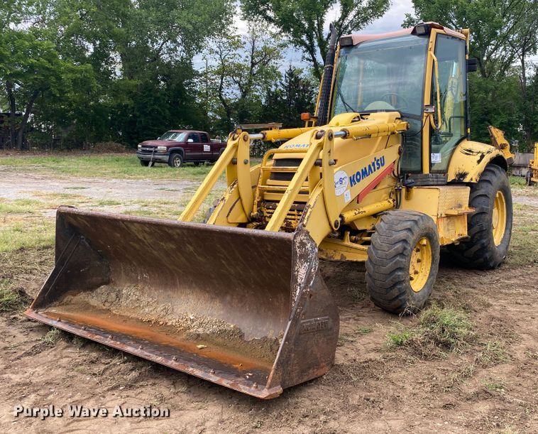 image for item DK6363 2003 Komatsu WB140  backhoe