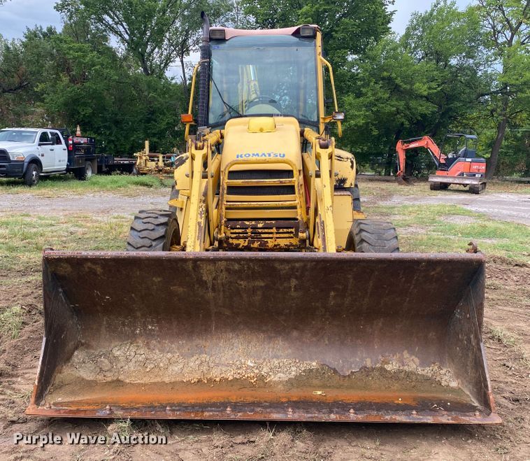 image for item DK6363 2003 Komatsu WB140  backhoe