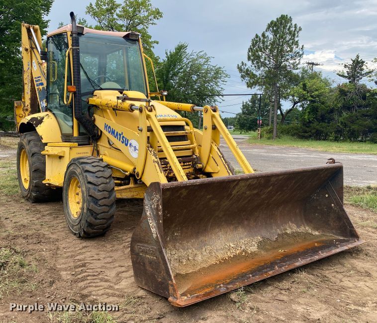 image for item DK6363 2003 Komatsu WB140  backhoe