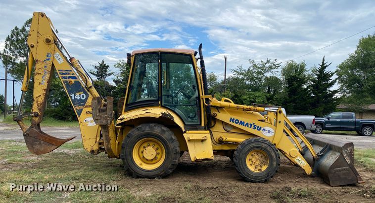 image for item DK6363 2003 Komatsu WB140  backhoe