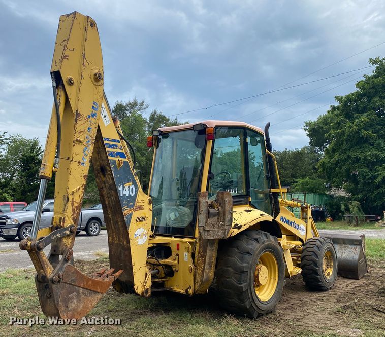image for item DK6363 2003 Komatsu WB140  backhoe