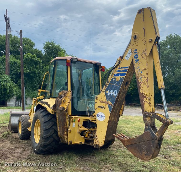image for item DK6363 2003 Komatsu WB140  backhoe