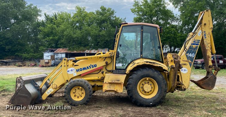 image for item DK6363 2003 Komatsu WB140  backhoe