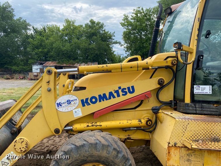 image for item DK6363 2003 Komatsu WB140  backhoe