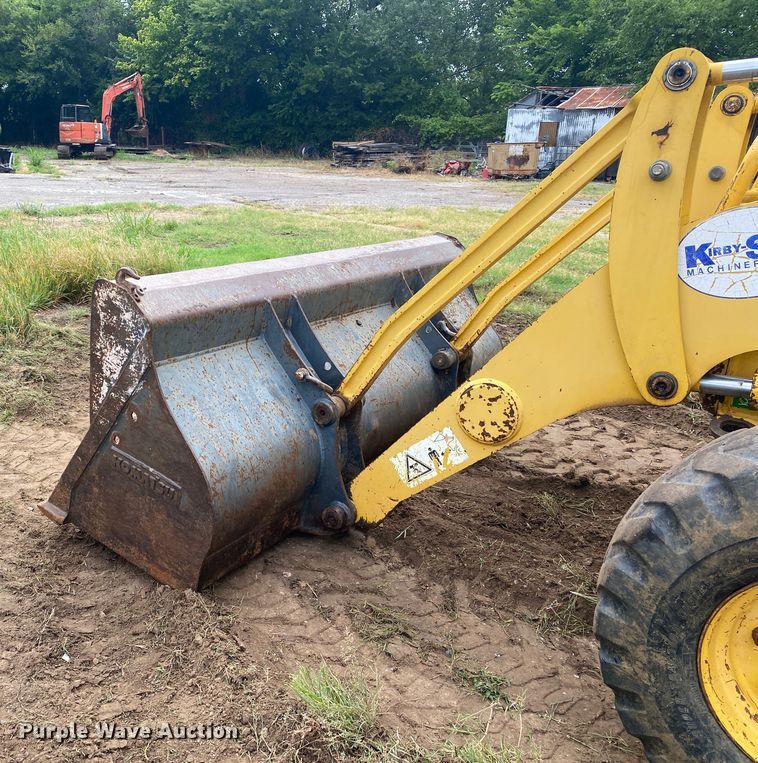 image for item DK6363 2003 Komatsu WB140  backhoe