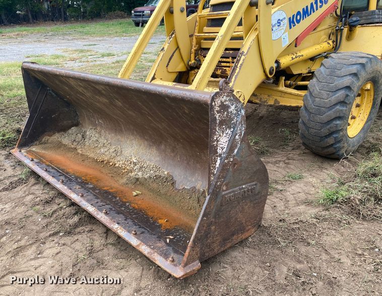 image for item DK6363 2003 Komatsu WB140  backhoe