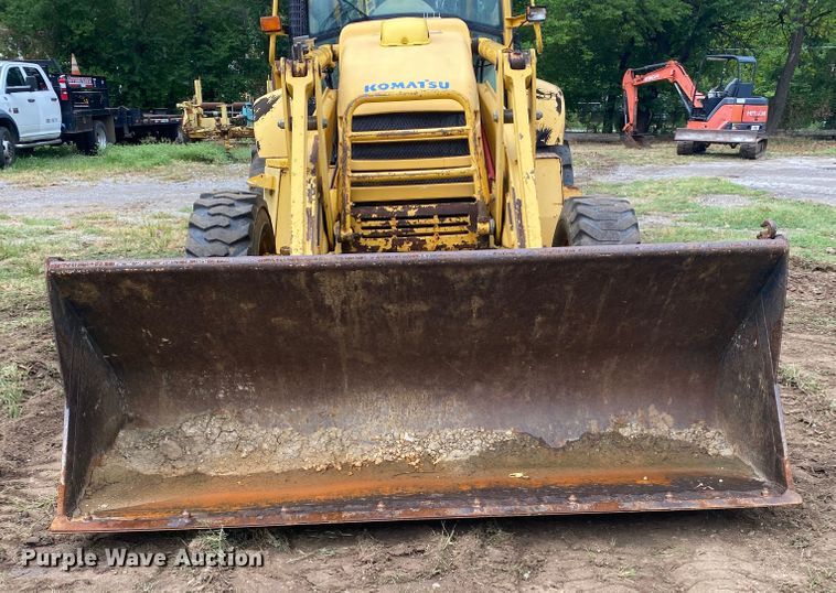 image for item DK6363 2003 Komatsu WB140  backhoe