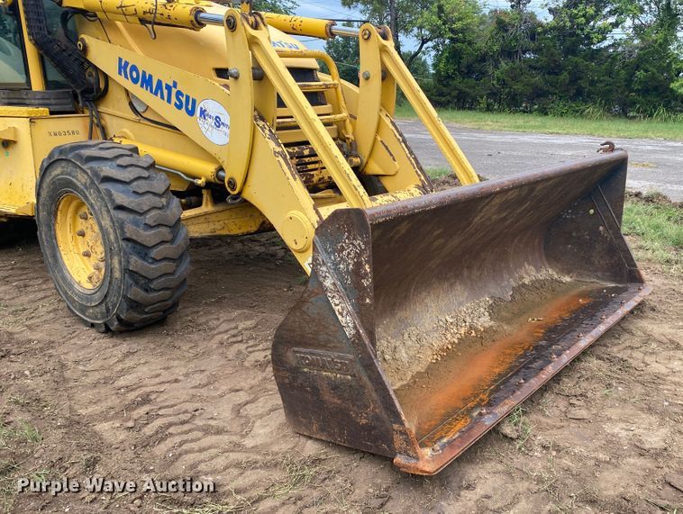 image for item DK6363 2003 Komatsu WB140  backhoe