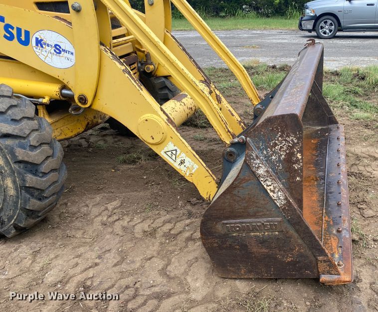 image for item DK6363 2003 Komatsu WB140  backhoe