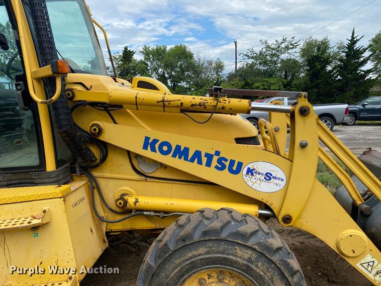 image for item DK6363 2003 Komatsu WB140  backhoe