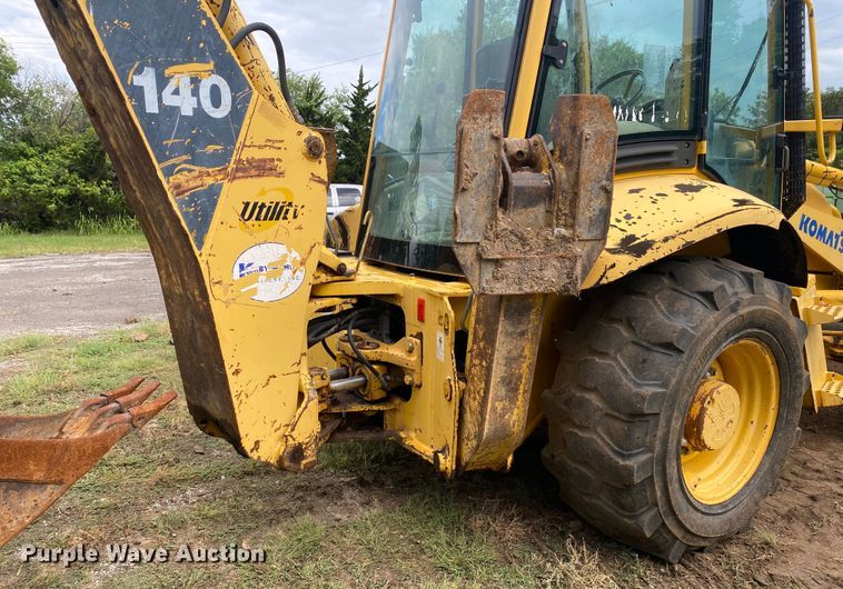image for item DK6363 2003 Komatsu WB140  backhoe
