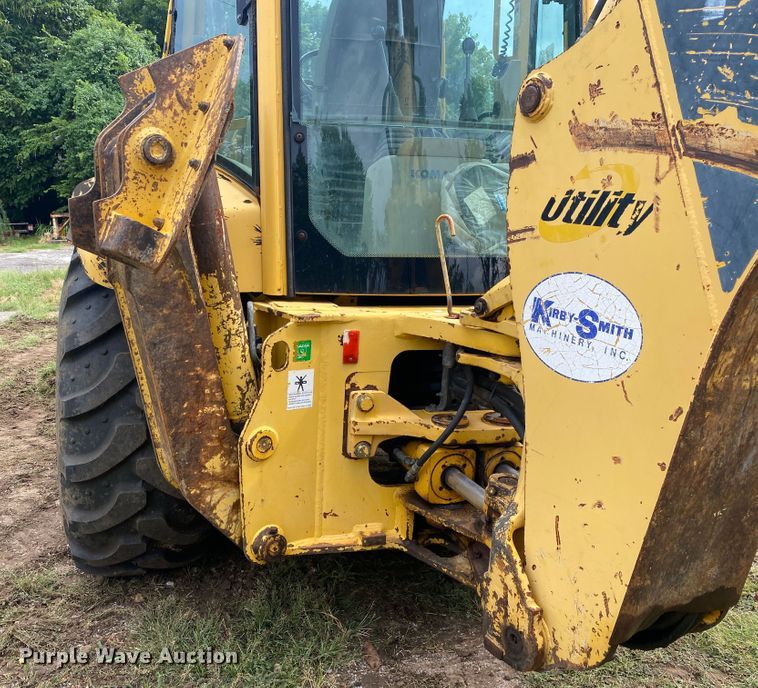 image for item DK6363 2003 Komatsu WB140  backhoe