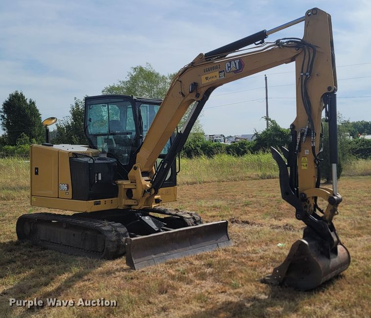 image for item DL5004 2019 Caterpillar 306CR  mini excavator