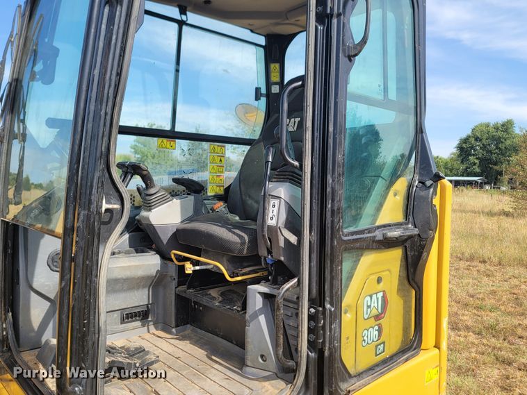 image for item DL5004 2019 Caterpillar 306CR  mini excavator