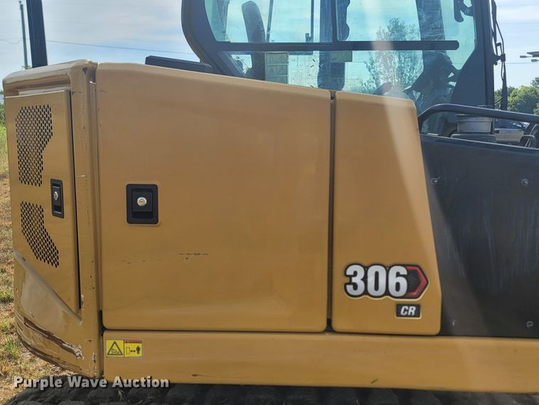 image for item DL5004 2019 Caterpillar 306CR  mini excavator