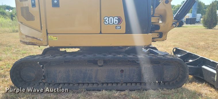 image for item DL5004 2019 Caterpillar 306CR  mini excavator