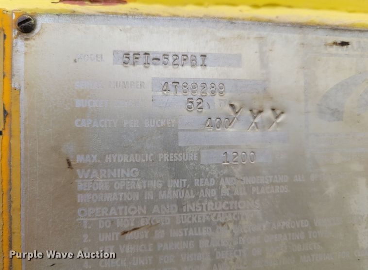 image for item DM2427 1987 Chevrolet C6500  bucket truck