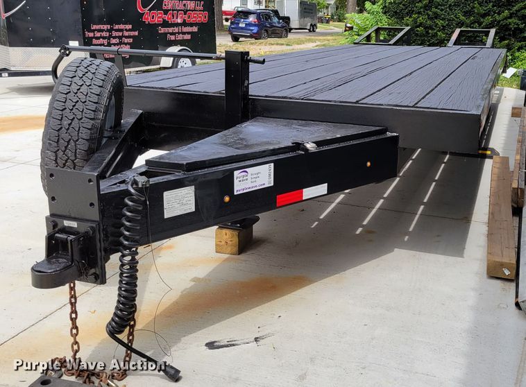 image for item DM2439 1989 Shop built  equipment trailer