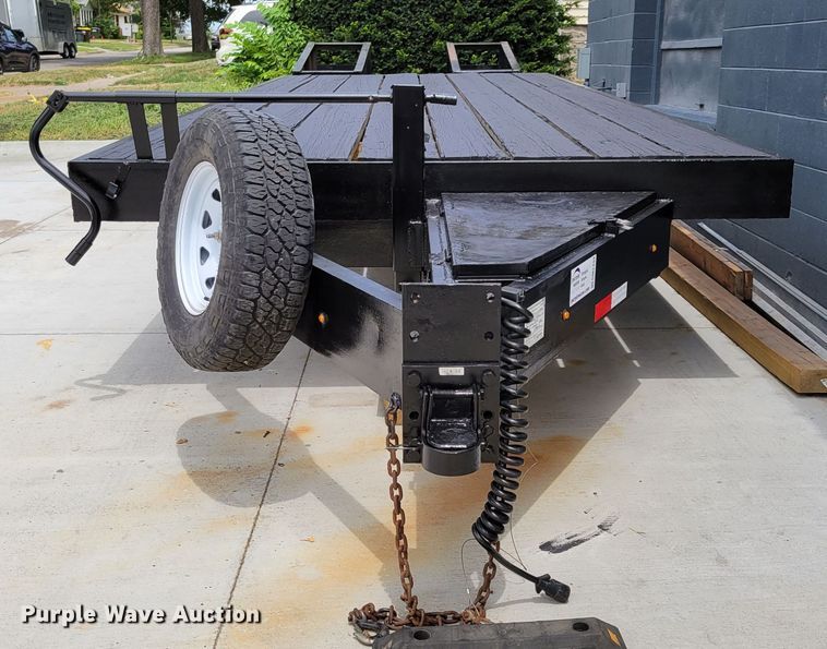 image for item DM2439 1989 Shop built  equipment trailer