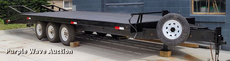 image for item DM2439 1989 Shop built  equipment trailer