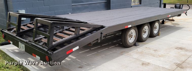 image for item DM2439 1989 Shop built  equipment trailer