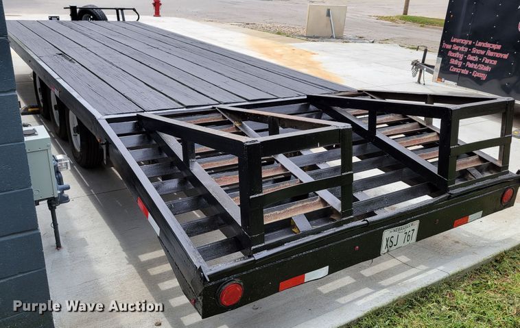 image for item DM2439 1989 Shop built  equipment trailer