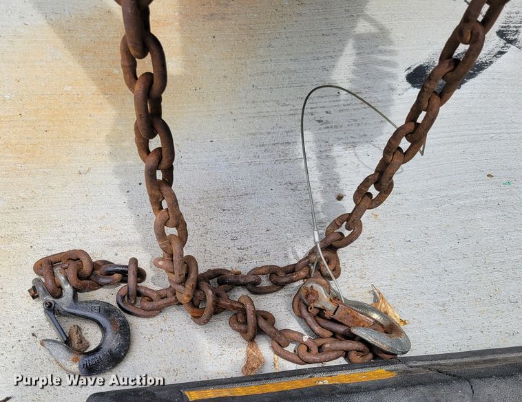 image for item DM2439 1989 Shop built  equipment trailer