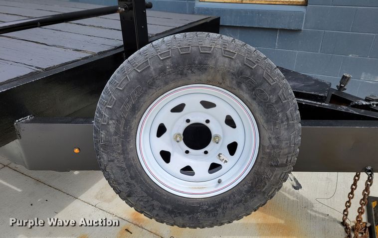 image for item DM2439 1989 Shop built  equipment trailer