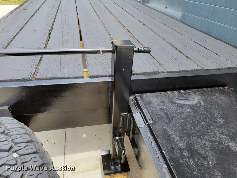 image for item DM2439 1989 Shop built  equipment trailer