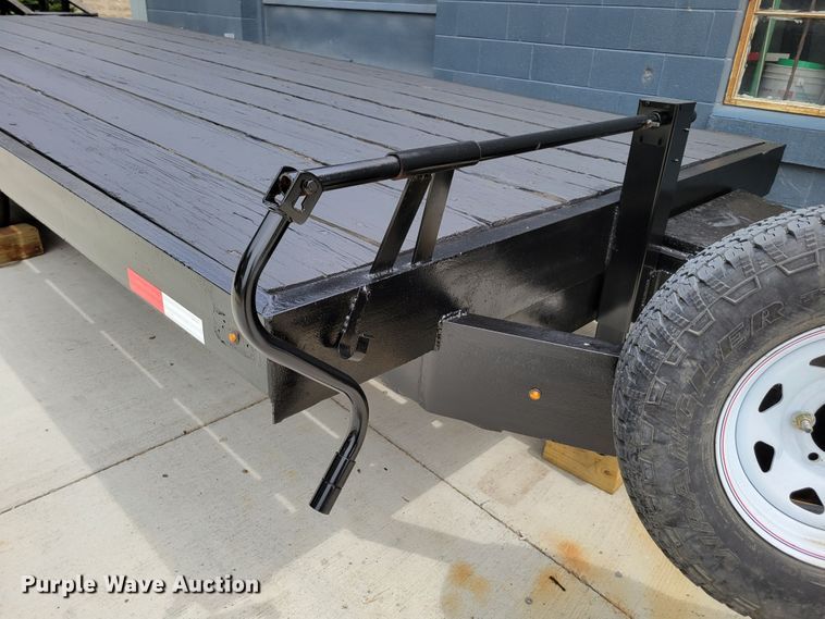 image for item DM2439 1989 Shop built  equipment trailer