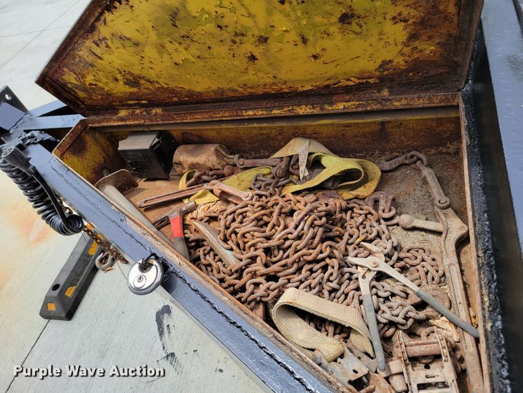 image for item DM2439 1989 Shop built  equipment trailer