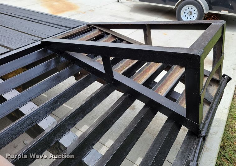 image for item DM2439 1989 Shop built  equipment trailer