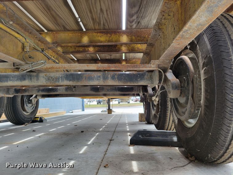 image for item DM2439 1989 Shop built  equipment trailer