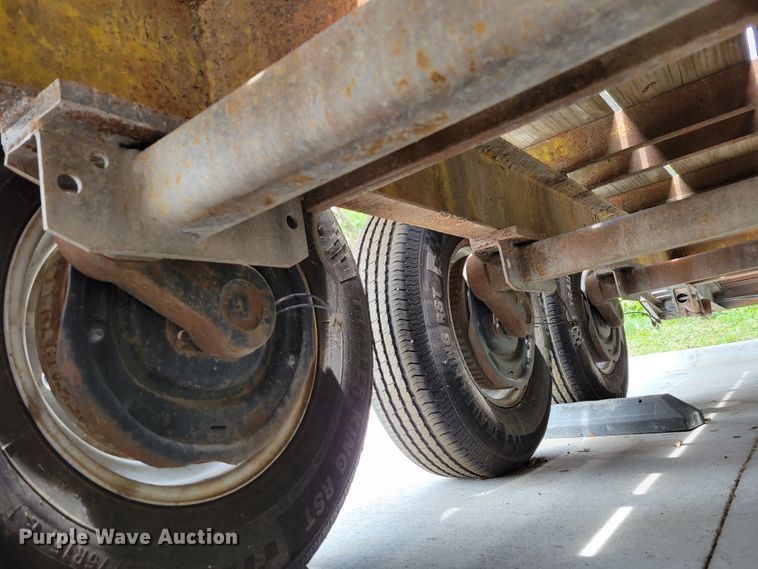 image for item DM2439 1989 Shop built  equipment trailer