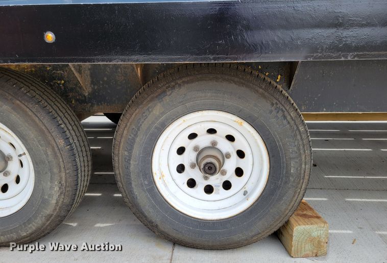 image for item DM2439 1989 Shop built  equipment trailer