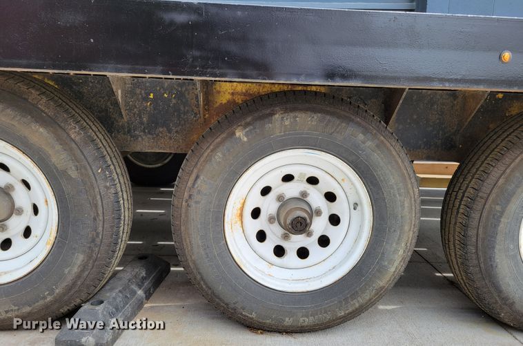 image for item DM2439 1989 Shop built  equipment trailer