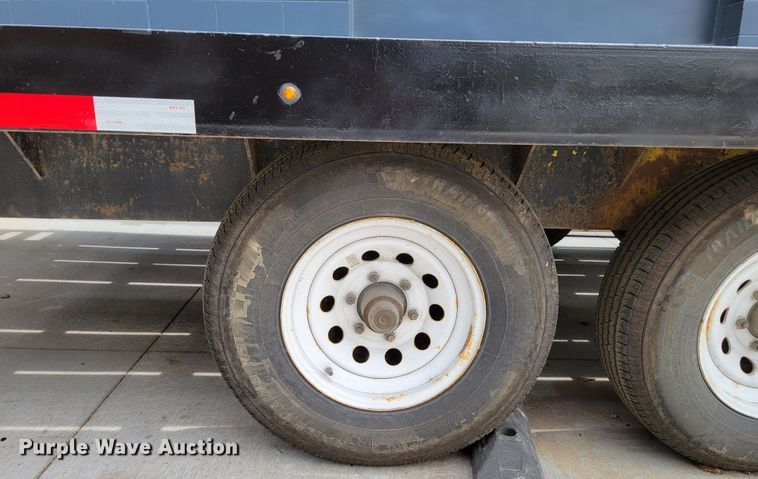 image for item DM2439 1989 Shop built  equipment trailer