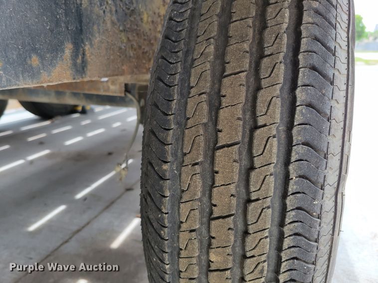 image for item DM2439 1989 Shop built  equipment trailer