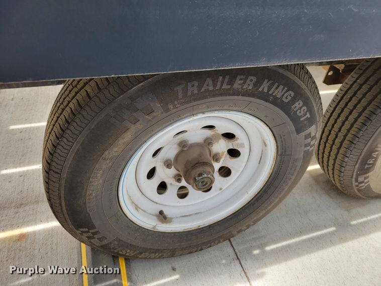 image for item DM2439 1989 Shop built  equipment trailer