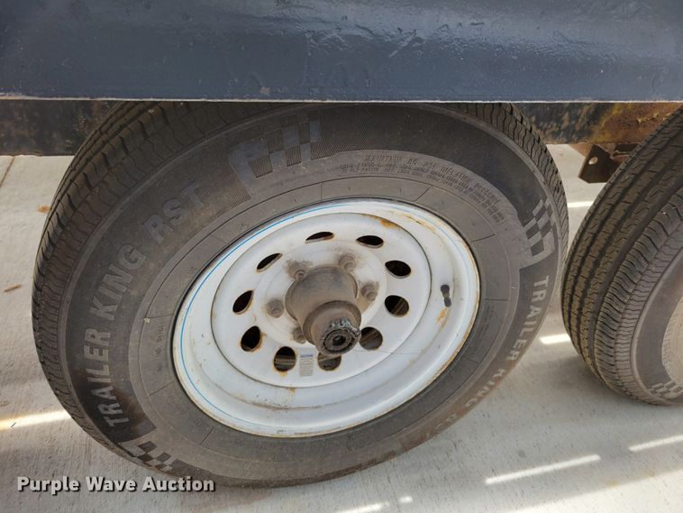 image for item DM2439 1989 Shop built  equipment trailer