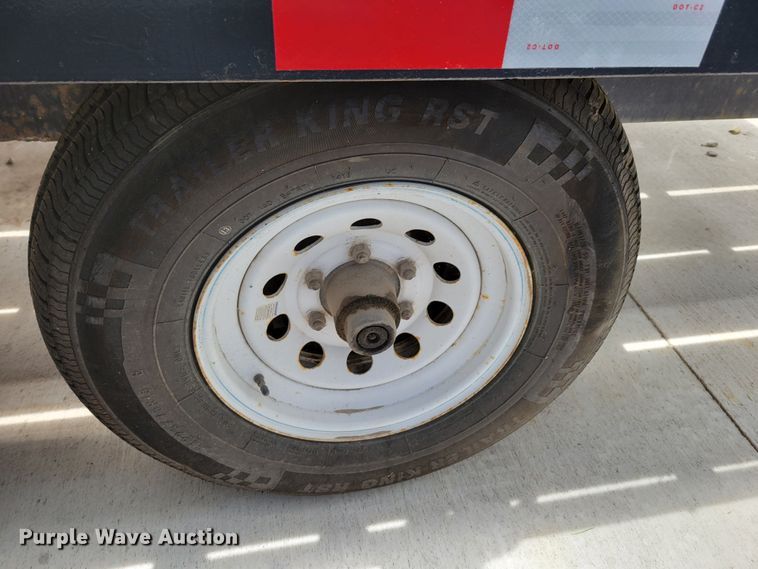 image for item DM2439 1989 Shop built  equipment trailer