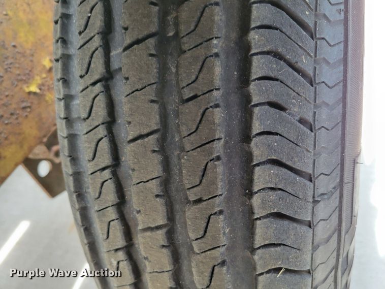 image for item DM2439 1989 Shop built  equipment trailer