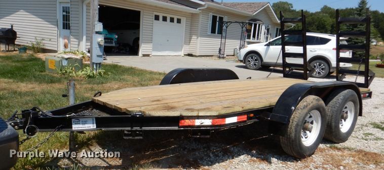 image for item DM2447 Shop built  utility trailer