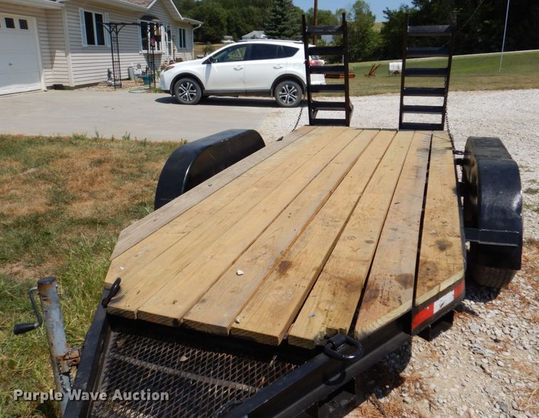 image for item DM2447 Shop built  utility trailer