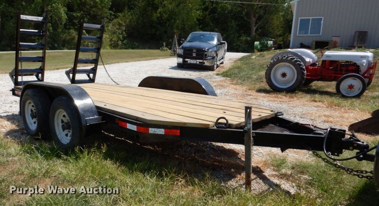 image for item DM2447 Shop built  utility trailer