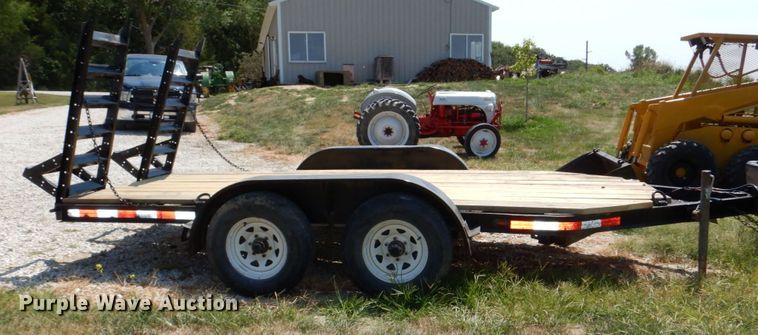 image for item DM2447 Shop built  utility trailer