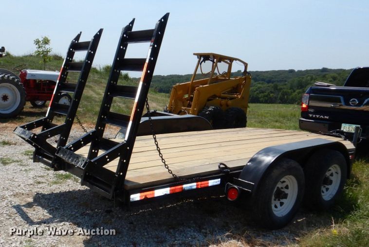 image for item DM2447 Shop built  utility trailer
